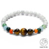 Aries zodiac sign healing crystal bracelet