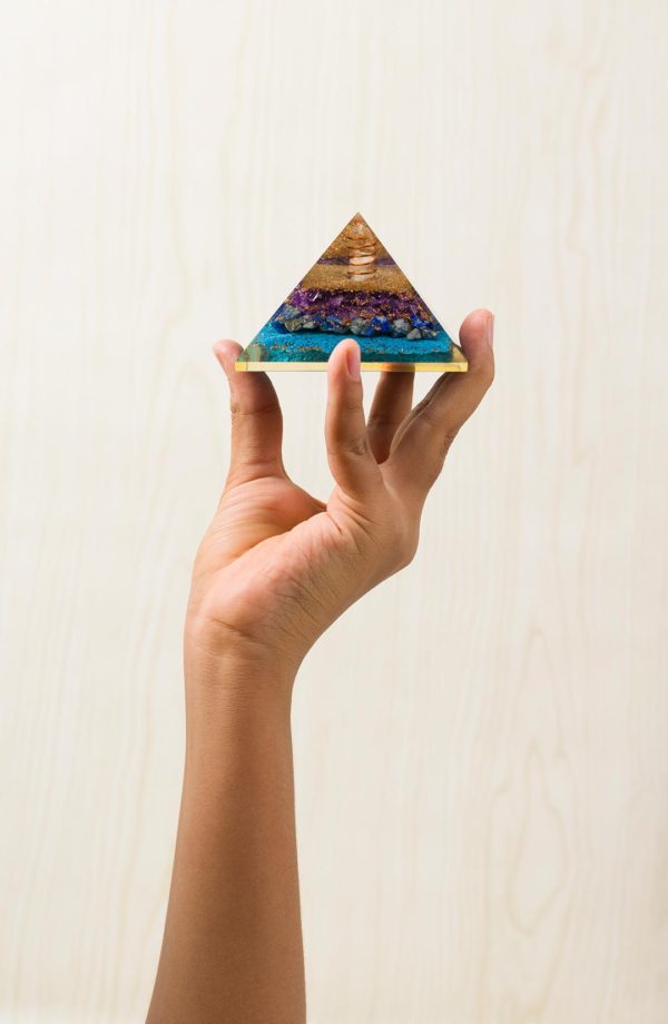 Divine Magic Protection Crystal Pyramid