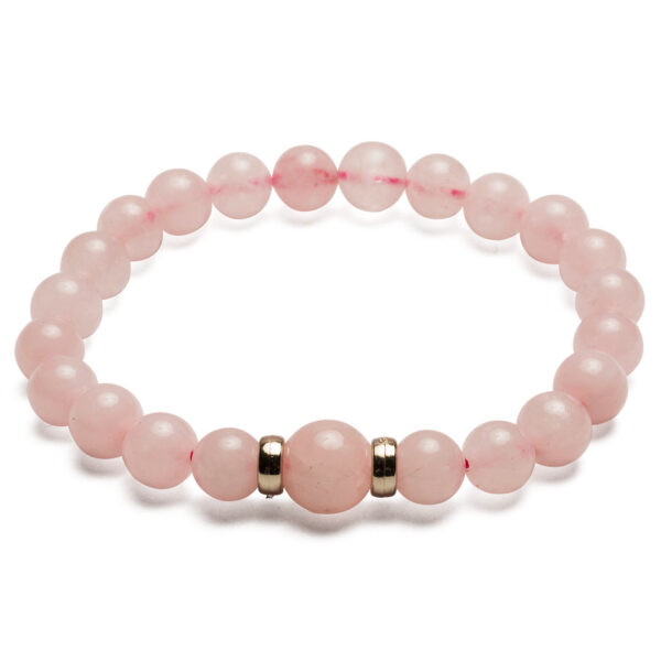 divine magic, Rose Quartz, Love Relationship Crystal Bracelet,