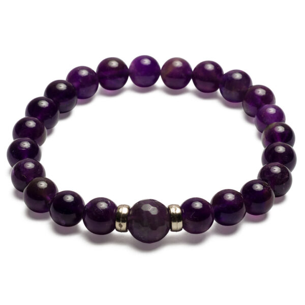 Divine Magic, Amethyst, Negative Energy Protection Bracelet,